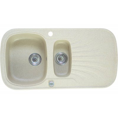 Zlewozmywak granitowy 1,5-komorowy piaskowy Deante Beta ZUB 7513